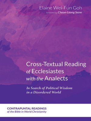cover image of Cross-Textual Reading of Ecclesiastes with the Analects
